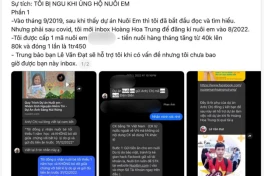 Dự án Nuôi Em được Đen Vâu góp 400 triệu đang bị đặt dấu hỏi về tính minh bạch