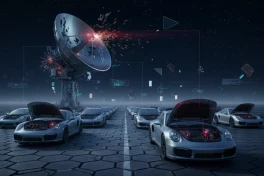 Sự cố bí ẩn khiến hàng trăm xe Porsche ở Nga bất động