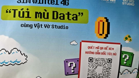 Nhà mạng đầu tiên tung ra gói cước 4G giá bằng bát phở, có cơ chế bốc túi mù