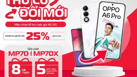 Chương trình hỗ trợ khách hàng đổi điện thoại 2G lên 4G