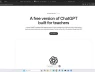 OpenAI công bố ChatGPT cho giáo viên với nhiều tính năng miễn phí