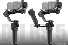 DJI RS 5 lộ diện: Pin lớn hơn, sạc siêu tốc và cân bằng Z-axis, vượt xa RS 4 Pro?