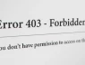 Lỗi 403 là gì? Nguyên nhân và cách sửa lỗi hiệu quả