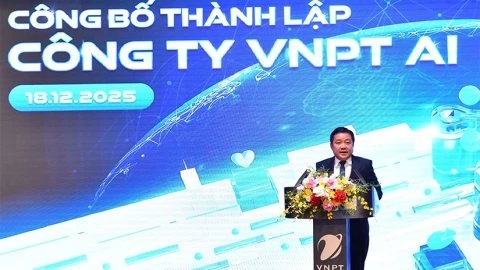 VNPT thành lập công lập công ty mới chuyên về AI