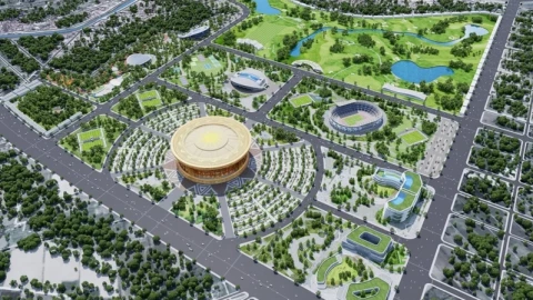 7 dự án khởi công đồng loạt ở Hà Nội, bao gồm sân vận động trống đồng "lớn nhất" thế giới