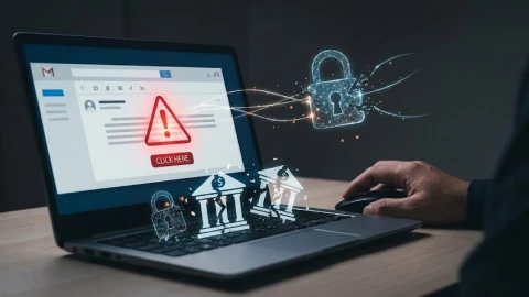 Cảnh báo chiêu "đảo lừa" chiếm quyền tài khoản ngân hàng qua email giả mạo