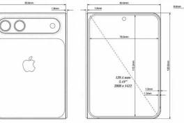 Rò rỉ thiết kế mới nhất của iPhone Fold: Kiểu dáng "lạ" hao hao BlackBerry Passport