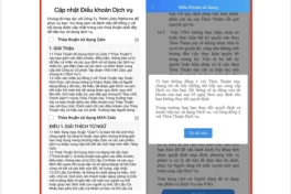 Zalo cập nhật điều khoản kì lạ trước thềm năm mới, không đồng ý thì bay tài khoản