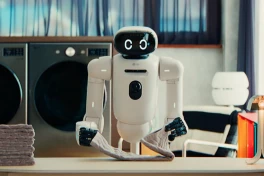 LG cho biết sẽ mắt robot gia đình CLOiD có thể gấp quần áo và làm bữa sáng tại CES