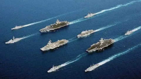 Nếu Mỹ triển khai cả 11 tàu sân bay chạy bằng năng lượng hạt nhân, ai có thể chống đỡ được? Nga: Chỉ có một quốc gia.