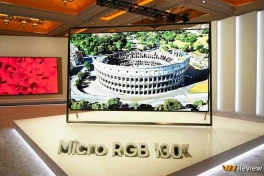 Cận cảnh TV Micro RGB 130 inch đầu tiên trên thế giới vừa được Samsung trình làng tại CES 2026: hứa hẹn "tái định nghĩa" trải nghiệm TV cao cấp
