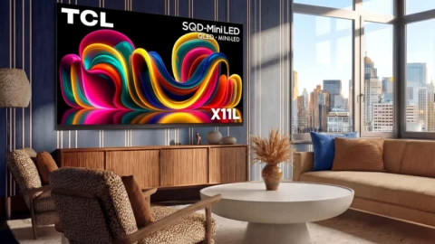 TCL thách thức công nghệ LED RGB tại CES với TV LED SQD-Mini X11L