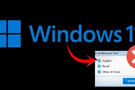Có thể gỡ bỏ Copilot, Recall và các công cụ AI khác khỏi Windows 11 bằng công cụ mới.
