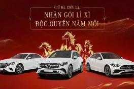 Mercedes-Benz Việt Nam giảm hàng chục triệu đồng cho loạt xe bán dịp Tết