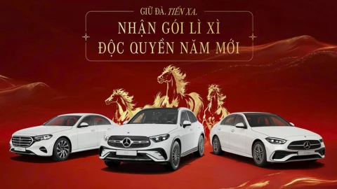 Mercedes-Benz Việt Nam giảm hàng chục triệu đồng cho loạt xe bán dịp Tết