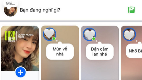 Facebook cập nhật tính năng mới, giờ đây viết ghi chú trên Messenger sẽ "lên thẳng" story luôn