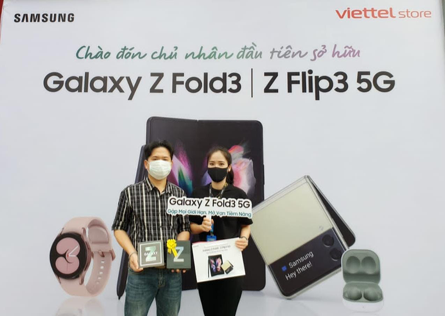 Samsung sắp ồ ạt trả hàng Galaxy Z Fold3 ở Việt Nam