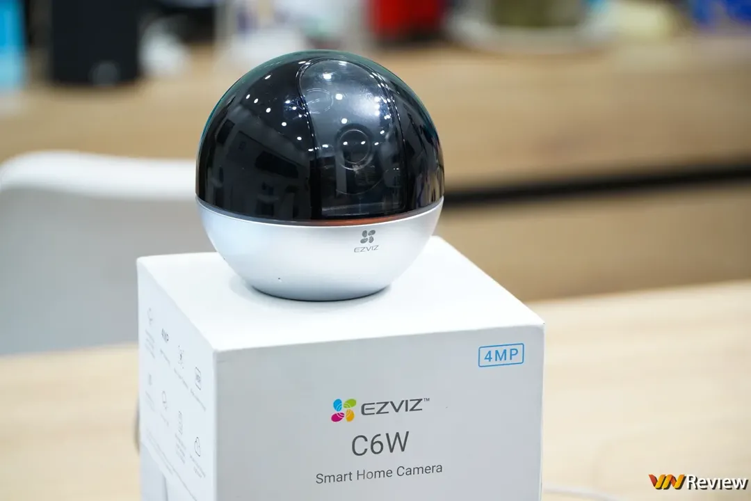 Đánh giá camera Ezviz C6W: ghi hình ảnh 2K sắc nét, có tính năng chống ngược sáng