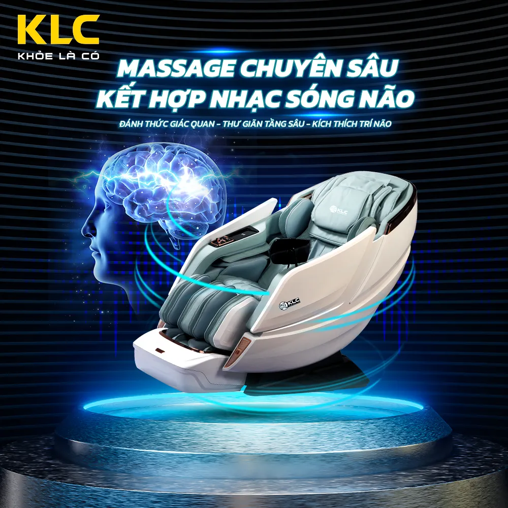 Đột phá công nghệ 4.0 với siêu phẩm ghế massage KLC K7979