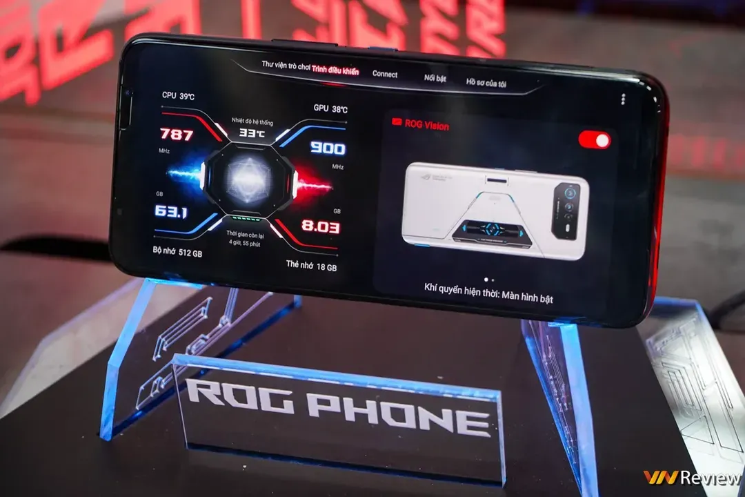 Cận cảnh ASUS ROG Phone 6: điện thoại gaming mạnh nhất thế giới, RAM tới 18GB