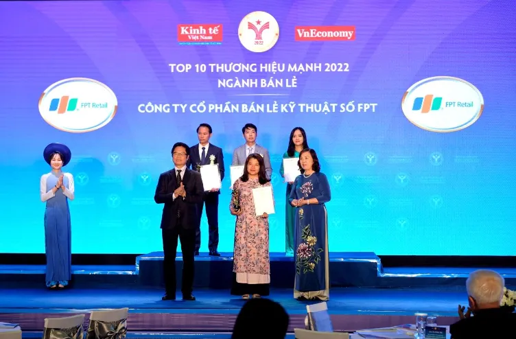 FPT Retail được vinh danh Thương hiệu mạnh Việt Nam lần thứ 9 liên tiếp
