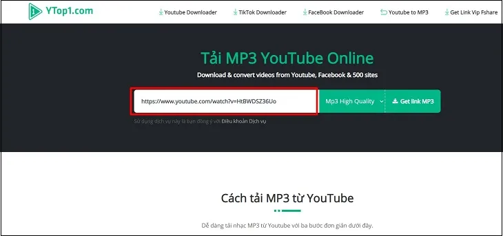 3 cách tải nhạc từ video YouTube về máy tính không cần phần mềm