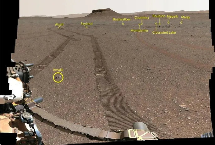 NASA công bố ảnh 10 "kho báu" có thể chứa bằng chứng sự sống ngoài hành tinh