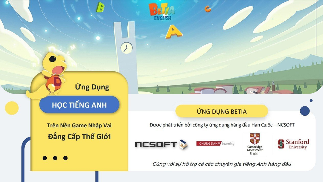 VTC Online cùng đối tác Hàn Quốc ra mắt ứng dụng học tiếng Anh giao tiếp cho trẻ em Betia English 