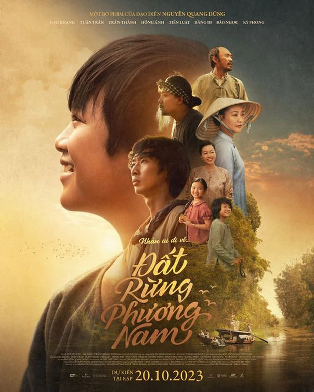 Trấn Thành cuối cùng cũng lộ mặt trên poster Đất Rừng Phương Nam, nhưng nhìn xong thì cạn lời