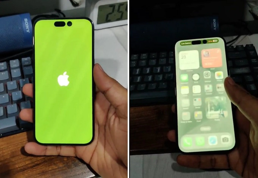 Hết cứu: iPhone 15 Pro vừa dùng một ngày đã màn hình xanh
