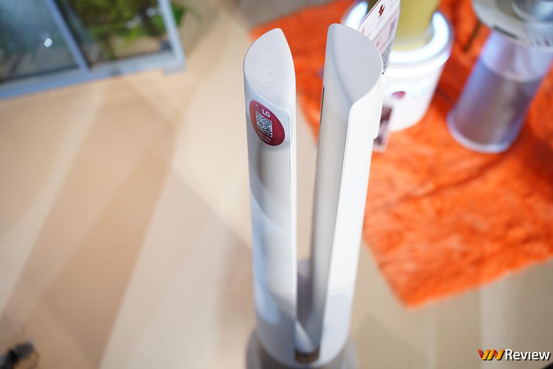 LG PuriCare AeroTower Hit: độc lạ máy lọc không khí kiêm quạt không cánh, lọc được cả formaldehyde