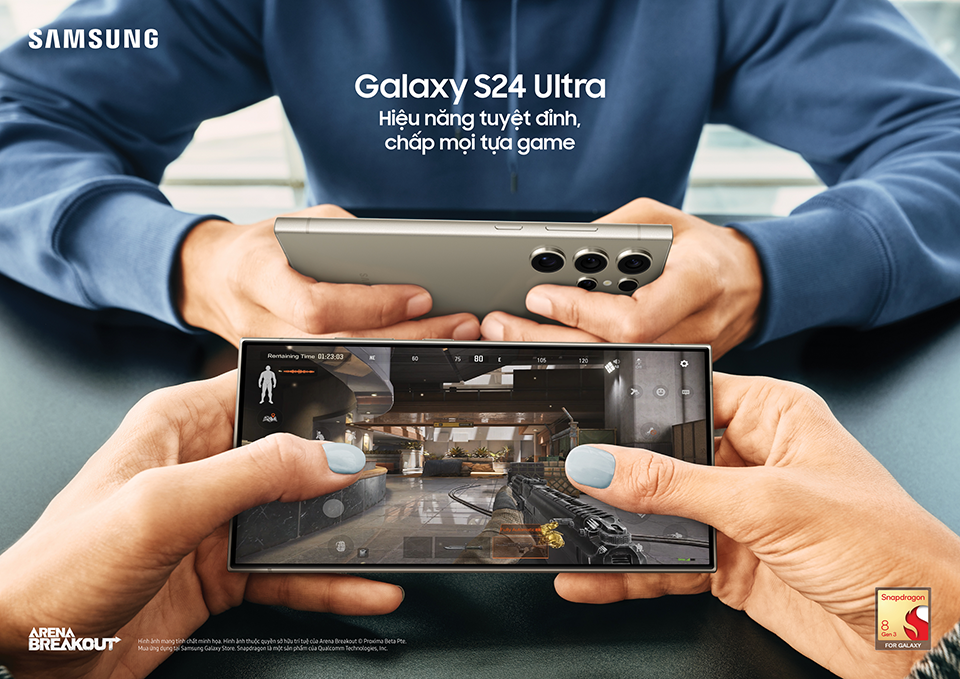 Galaxy S24 Ultra chính thức: ngập tràn tính năng AI, Snapdragon 8 Gen 3 và camera 5X mới