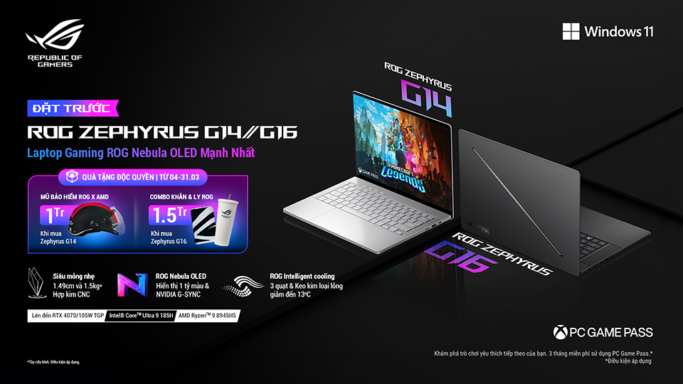 ROG Nebula OLED: Trải nghiệm hình ảnh đỉnh cao trên laptop gaming 2024