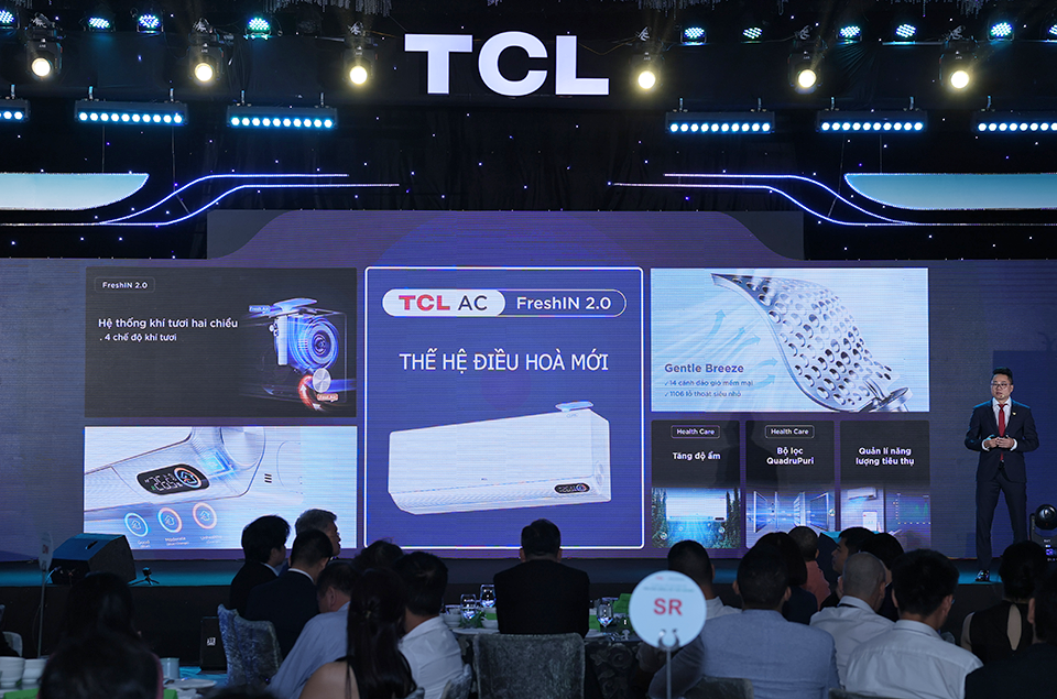 TCL ra mắt điều hòa cấp khí tươi ở Việt Nam