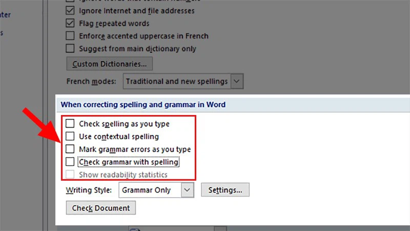 Cách khắc phục lỗi dính chữ trong Word 2007 khi tải tài liệu về 