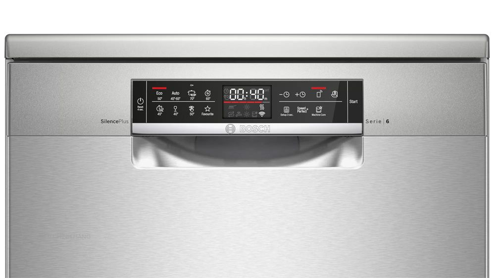 Hướng dẫn chi tiết về các ký hiệu trên máy rửa bát Bosch Serie 6