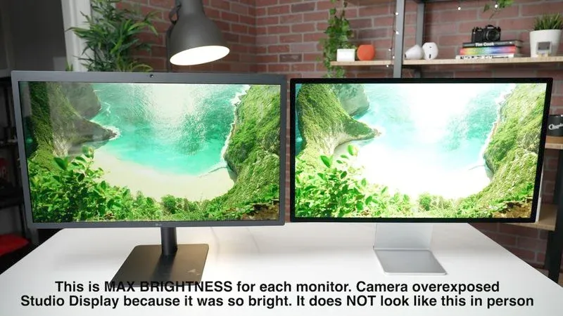 So sánh màn hình Apple Studio Display và LG UltraFine 5K