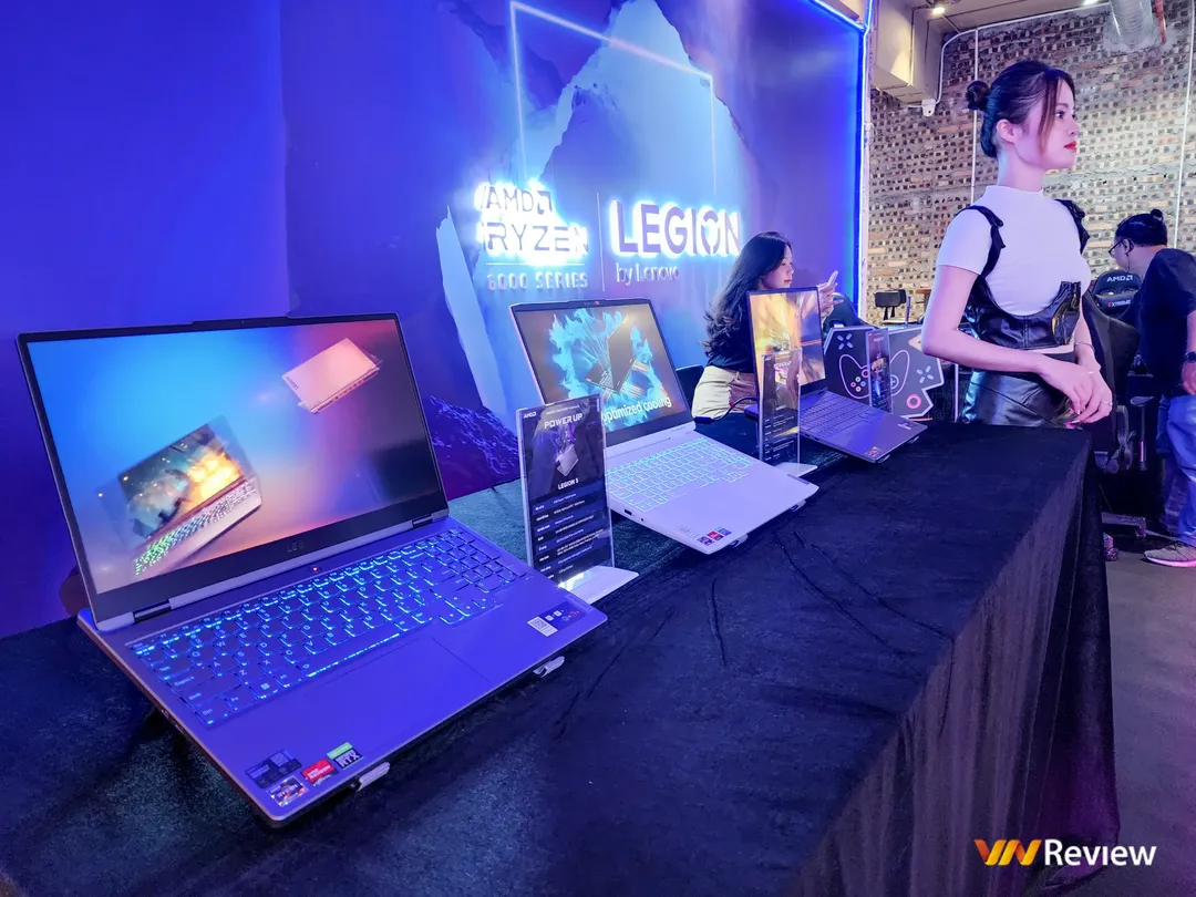 Lenovo công bố loạt laptop gaming Legion và IdeaPad mới: Chip AMD Ryzen 6000 series cực mạnh, giá từ 25,99 triệu đồng