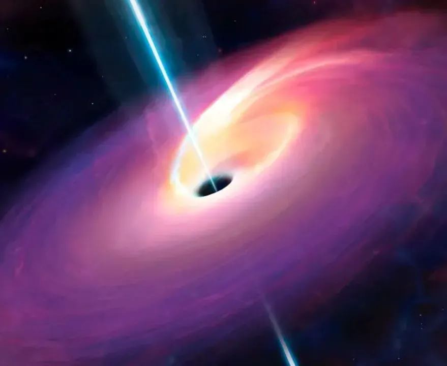 thumbnail - Lỗ đen tạo ra “cấu trúc” xoáy bí ẩn có thể mở ra “cánh cổng” vào vật chất tối