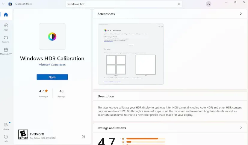 Cách dùng ứng dụng Windows HDR Calibration mới của Microsoft