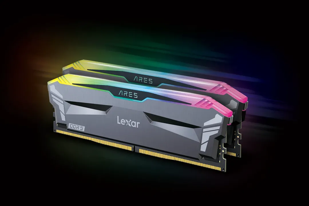 Lexar ra mắt RAM ARES RGB DDR5 cho PC: Thiết kế đẹp, xung nhịp tới 6000 MHz