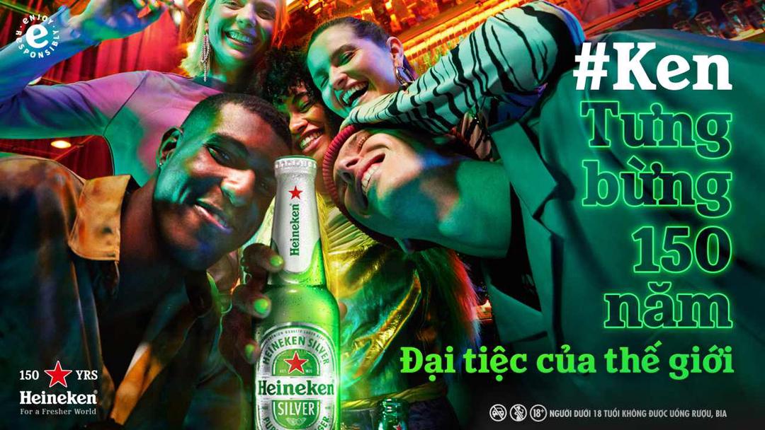 Heineken kỷ niệm 150 năm thành lập mang đến những khoảnh khắc tuyệt vời trên toàn thế giới