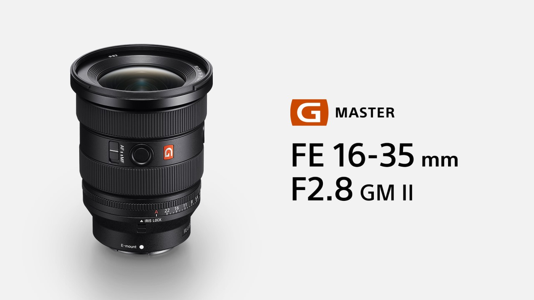 Sony ra mắt G-Master FE 16-35mm F2.8 GM II: Ống kính zoom góc rộng nhỏ nhẹ nhất thế giới