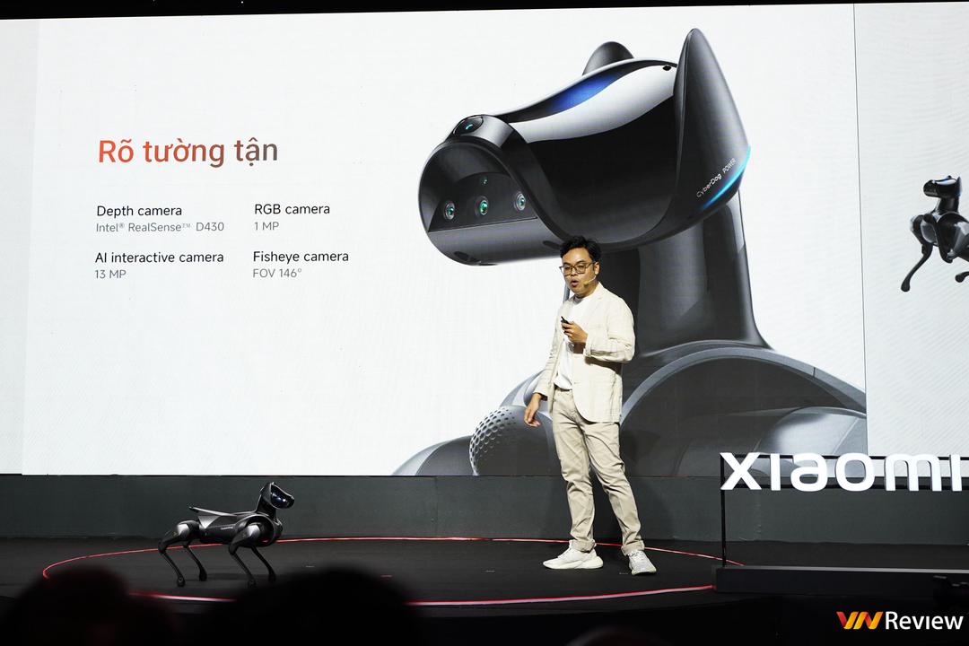 Xiaomi bất ngờ mang chó robot CyberDog 2 trình diễn tại Việt Nam