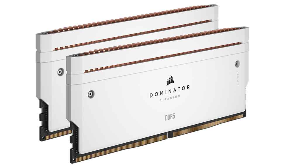 Corsair tung ra bộ nhớ RAM Dominator Titanium DDR5 xung nhịp tới 8000 MHz, dung lượng tối đa tới 192GB