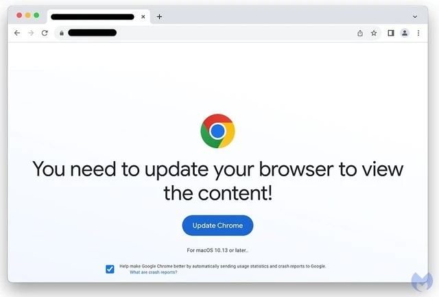 Máy tính Mac đối mặt Malware giả mạo trình duyệt Chrome và Safari