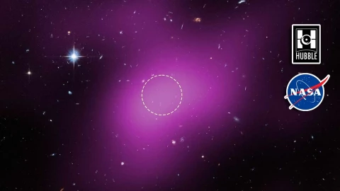 Hubble phát hiện "thiên hà thất bại" chứa 5 tỷ khối lượng Mặt Trời vật chất tối