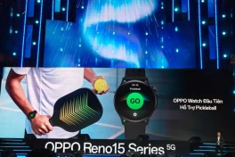 Trợ lực cho Reno15 Series, OPPO trình làng cả smartwatch hỗ trợ pickleball cùng máy tính bảng AI màn hình nhám viết vẽ như trên giấy