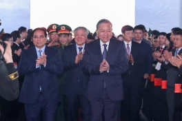 Tổng Bí thư, Thủ tướng Chính phủ dự lễ khởi công nhà máy chế tạo chip bán dẫn đầu tiên tại Việt Nam
