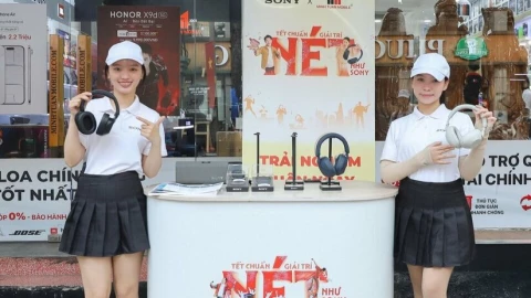 Một hệ thống bán lẻ lớn tại Việt Nam bắt tay Sony mở không gian trải nghiệm âm thanh đón Tết "Sony Sound Fest"